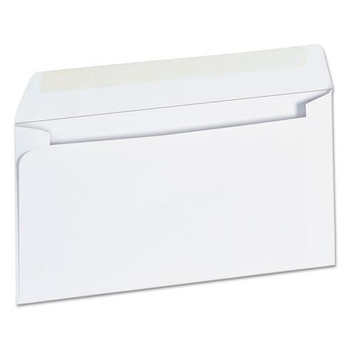 Open-Side Business Envelope, #6 3/4, Square Flap, Gummed Closure, 3.63 x 6.5, White, 500/Box. Picture 1