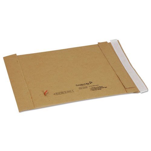 Jiffy Padded Mailer, #0, Paper Padding, Self-Adhesive Closure, 6 x 10, Natural Kraft, 250/Carton. Picture 1