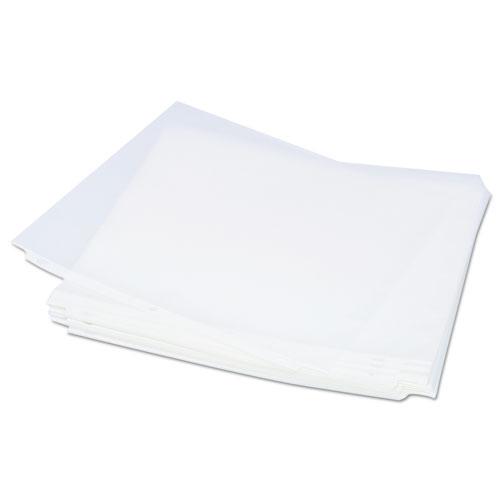 Top-Load Poly Sheet Protectors, Std Gauge, Nonglare, Clear, 50/Pack. Picture 3
