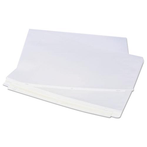 Top-Load Poly Sheet Protectors, Heavy Gauge, Clear, 50/Pack. Picture 3