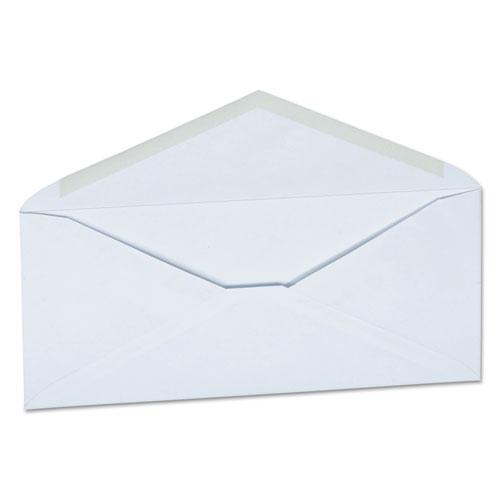 Open-Side Business Envelope, #10, Monarch Flap, Gummed Closure, 4.13 x 9.5, White, 250/Carton. Picture 1
