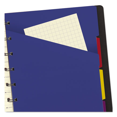 Notebook, 1-Subject, Medium/College Rule, Black Cover, (112) 8.25 x 5.81 Sheets. Picture 5