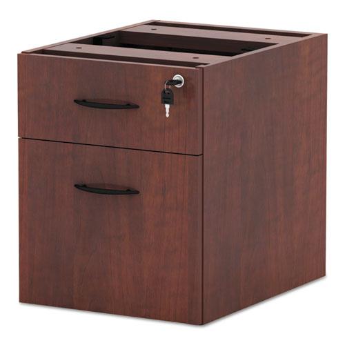 Alera Valencia Series Hanging Pedestal File, Left/Right, 2-Drawer: Box/File, Legal/Letter, Cherry, 15.63 x 20.5 x 19.25. Picture 3