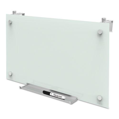 Infinity Magnetic Glass Dry Erase Cubicle Board, 30 x 18, White Surface. Picture 4