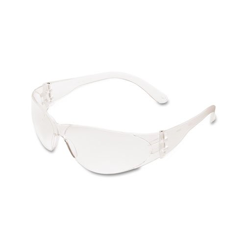 Checklite Scratch-Resistant Safety Glasses, Clear Lens. Picture 1