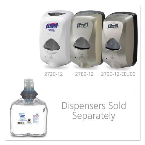 Advanced Hand Sanitizer E3-Rated Foam, 1,200 mL Refill, Fragrance-Free, 2/Carton. Picture 3
