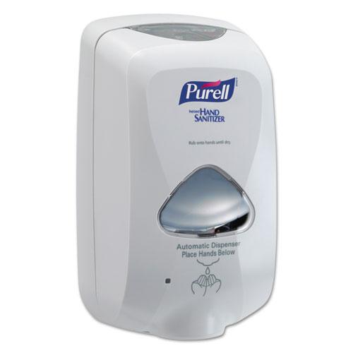 TFX Touch Free Dispenser, 1,200 mL, 6.5 x 4.5 x 10.58, Dove Gray. Picture 1