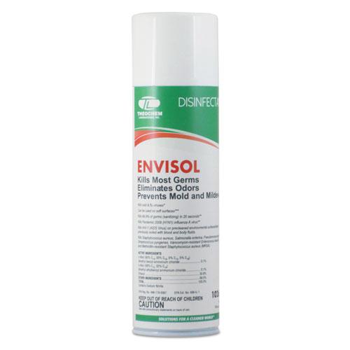ENVISOL Aerosol Disinfecting Deodorizer, Neutral, 20 oz Aerosol Spray, 12/Carton. Picture 1