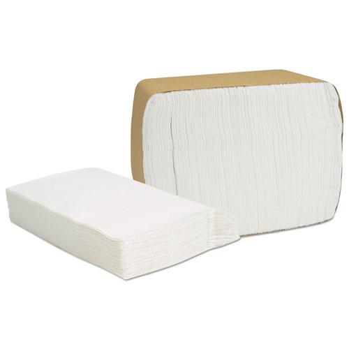 Select Full Fold II Napkins, 1-Ply, 12 x 12, 375/Pack, 24/Carton. The main picture.