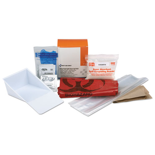 BBP Spill Cleanup Kit, 3.63 x 2.25 x 4.31. Picture 1