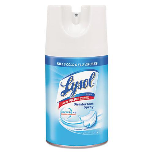 Disinfectant Spray, Crisp Linen, 7 oz Aerosol Spray, 12/Carton. Picture 1