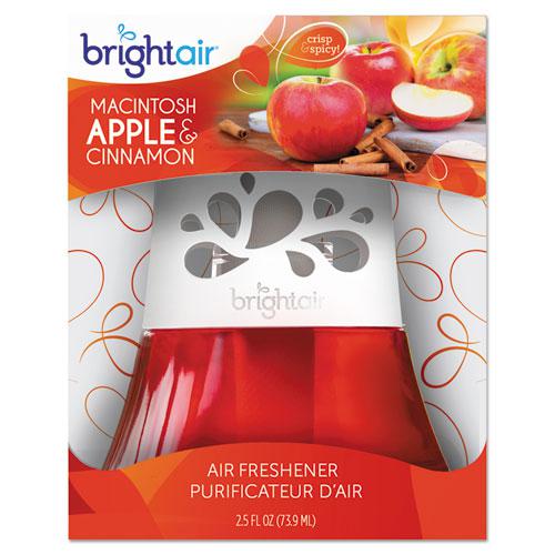 Scented Oil Air Freshener, Macintosh Apple and Cinnamon, Red, 2.5 oz, 6/Carton. Picture 3