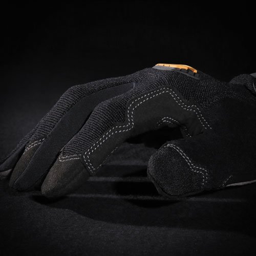 General Utility Spandex Gloves, Black, X-Large, Pair. Picture 7