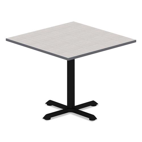 Reversible Laminate Table Top, Square, 35.38w x 35.38d, White/Gray. Picture 3