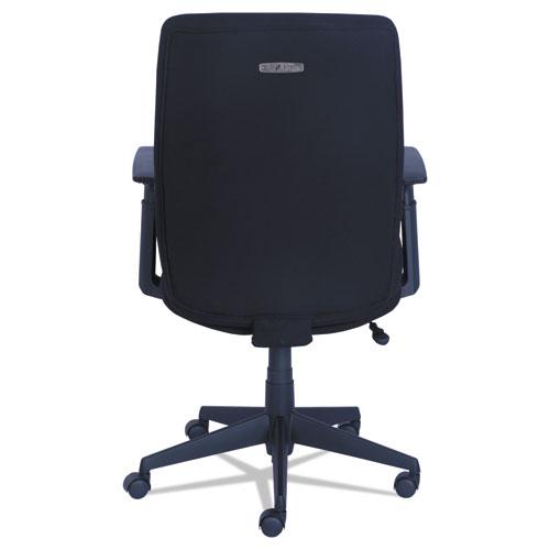 Baldwyn Series Mid Back Task Chair, Supports Up to 275 lb, 19" to 22" Seat Height, Black. Picture 4