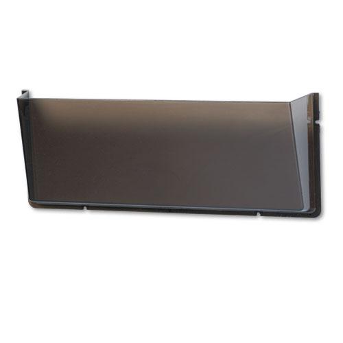 Unbreakable DocuPocket Wall File, Legal Size, 17.5" x 3" x 6.5", Smoke. Picture 1