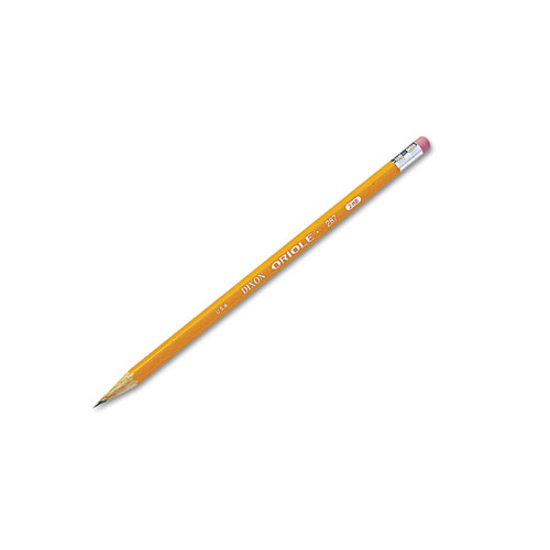 Oriole Pencil Value Pack, HB (#2), Black Lead, Yellow Barrel, 72/Pack. Picture 3