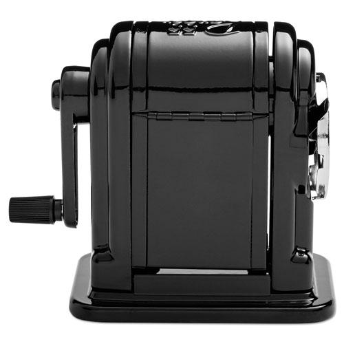 Ranger 55 Classroom Manual Pencil Sharpener, Manually-Powered, 3.25 x 6 x 5.5, Black. Picture 3