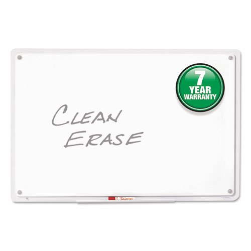 iQ Total Erase Board, 49 x 32, White, Clear Frame. Picture 1