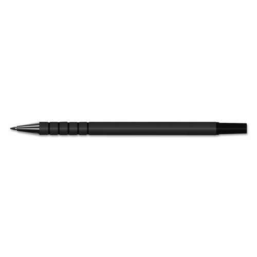 Replacement Ballpoint Counter Pen, Medium 1 mm, Black Ink, Black Barrel, 6/Pack. Picture 1