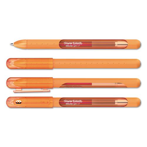 InkJoy Gel Pen, Stick, Medium 0.7 mm, Assorted Ink and Barrel Colors, 20/Pack. Picture 5