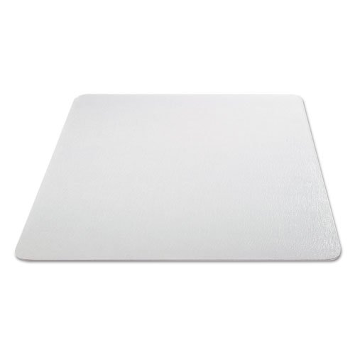 All Day Use Non-Studded Chair Mat for Hard Floors, 46 x 60, Rectangular, Clear. Picture 8
