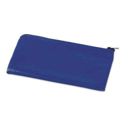 Zippered Wallets/Cases, Leatherette PU, 11 x 6, Blue, 2/Pack. Picture 2