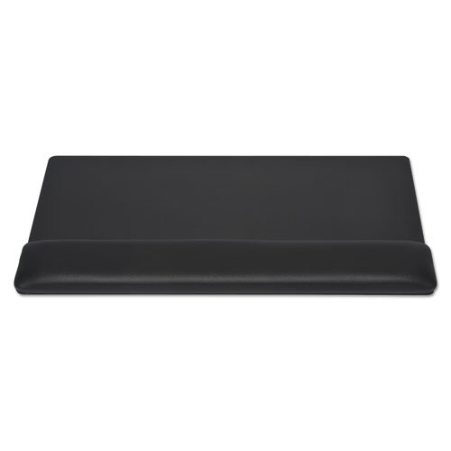 Soft Backed Keyboard Wrist Rest, 19 x 10, Black. Picture 5