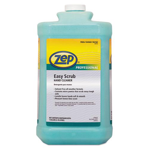 Industrial Hand Cleaner, Easy Scrub, Lemon, 1 gal Bottle, 4/Carton. Picture 1