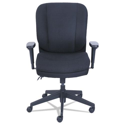 Cosset Ergonomic Task Chair, Supports Up to 275 lb, 19.5" to 22.5" Seat Height, Black. Picture 4