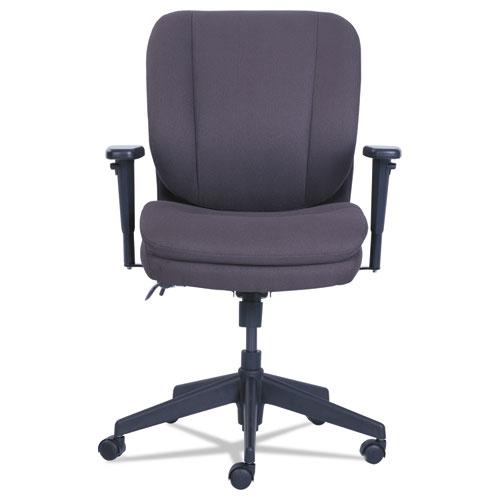 Cosset Ergonomic Task Chair, Supports Up to 275 lb, 19.5" to 22.5" Seat Height, Gray Seat/Back, Black Base. Picture 6