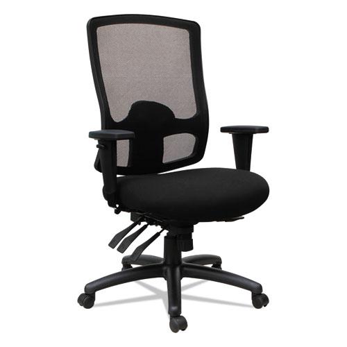 Alera Etros Series High-Back Multifunction Seat Slide Chair, Supports Up to 275 lb, 19.01" to 22.63" Seat Height, Black. The main picture.