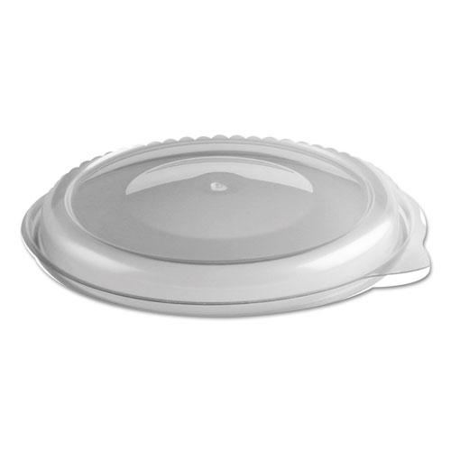MicroRaves Incredi-Bowl Lid, For 24 oz Bowl, 5.5" Diameter x 0.7"h, Clear, 250/Carton. Picture 1