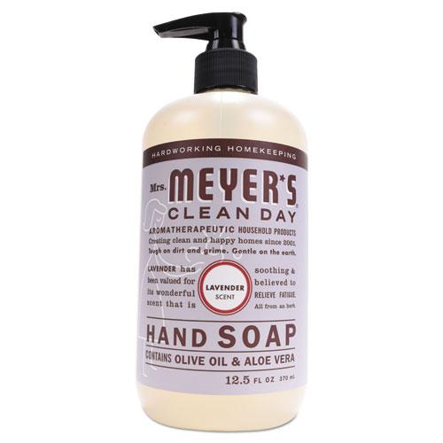 Clean Day Liquid Hand Soap, Lavender, 12.5 oz, 6/Carton. Picture 1