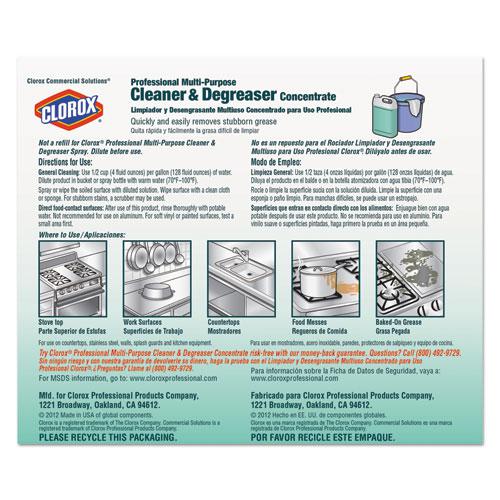 Professional Multi-Purpose Cleaner and Degreaser Concentrate, 1 gal, 4/Carton. Picture 5