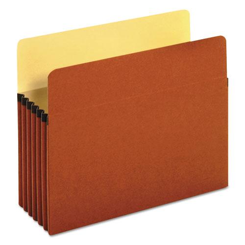 Redrope Expanding File Pockets, 5.25" Expansion, Letter Size, Redrope, 10/Box. Picture 1