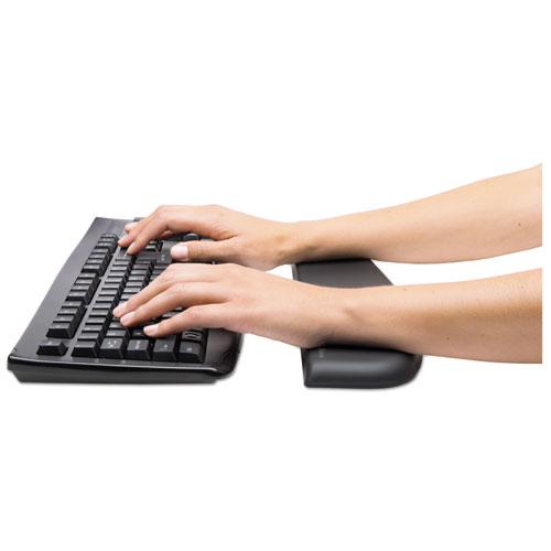 ErgoSoft Wrist Rest for Standard Keyboards, 22.7 x 5.1, Black. Picture 2