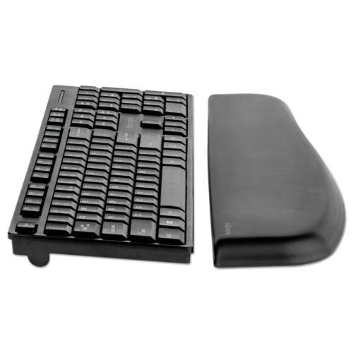 ErgoSoft Wrist Rest for Standard Keyboards, 22.7 x 5.1, Black. Picture 3