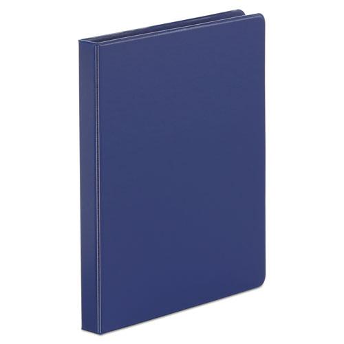 Economy Non-View Round Ring Binder, 3 Rings, 0.5" Capacity, 11 x 8.5, Royal Blue. Picture 1