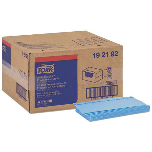 Foodservice Cloth, 24" x 13", Blue, 150/Box. Picture 1
