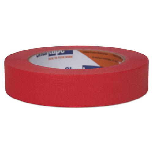 Color Masking Tape, 3" Core, 0.94" x 60 yds, Red. Picture 1