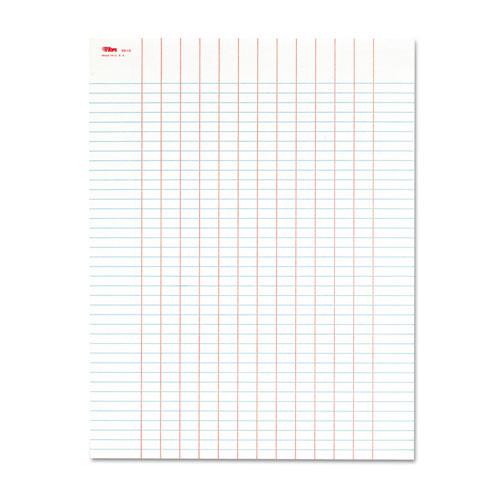 Data Pad with Plain Column Headings, Data/Lab-Record Format, 13 Columns, 8.5 x 11, White, 50 Sheets. Picture 1
