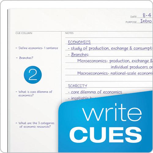 FocusNotes Legal Pad, Meeting-Minutes/Notes Format, 50 White 8.5 x 11.75 Sheets. Picture 4