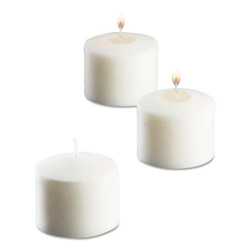 Food Warmer Votive Candles, 10 Hour Burn, White, 288/Carton. Picture 1