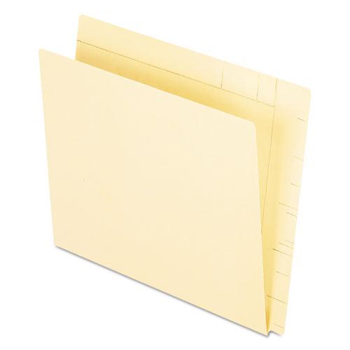 Manila Conversion Folders, Straight Tabs, Letter Size, 0.75" Expansion, Manila, 100/Box. Picture 1