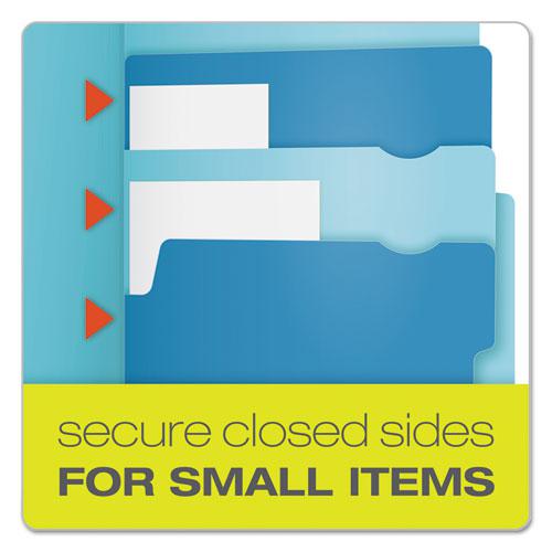 Divide It Up File Folder, 1/2-Cut Tabs: Assorted, Letter Size, 0.75" Expansion, Assorted Colors, 12/Pack. Picture 5