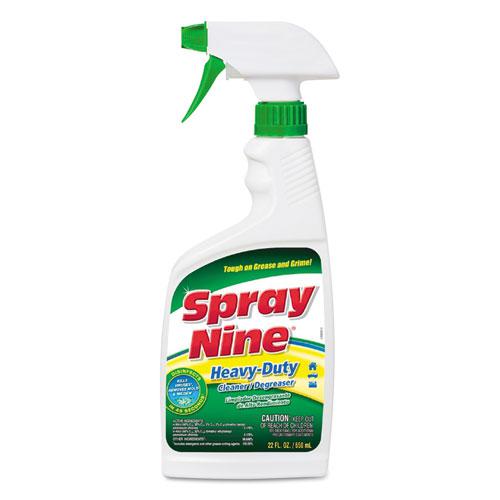 Heavy Duty Cleaner/Degreaser/Disinfectant, Citrus Scent, 22 oz Trigger Spray Bottle, 12/Carton. The main picture.