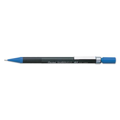 Sharplet-2 Mechanical Pencil, 0.7 mm, HB (#2), Black Lead, Dark Blue Barrel. Picture 1