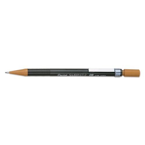 Sharplet-2 Mechanical Pencil, 0.9 mm, HB (#2), Black Lead, Brown Barrel. Picture 1