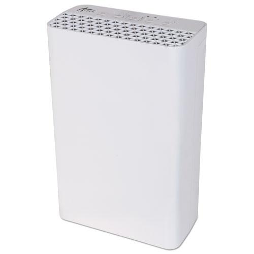 3-Speed HEPA Air Purifier, 215 sq ft Room Capacity, White. Picture 1